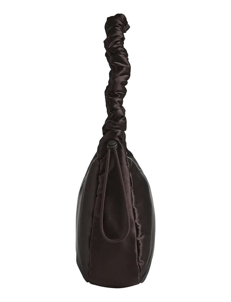 Markberg - GroundMBG Bag, Sateen - handväskor - truffle brown - 2