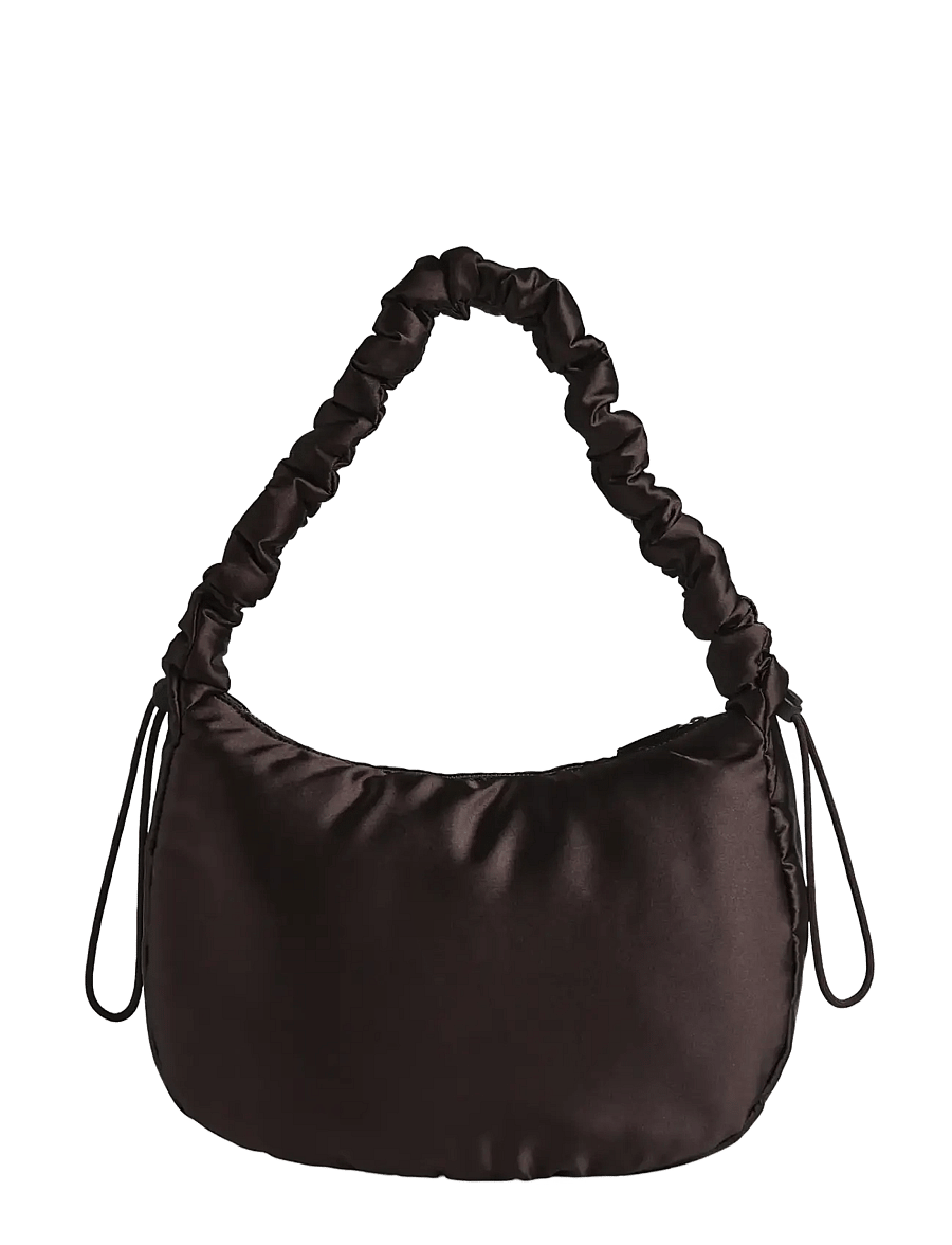 Markberg - GroundMBG Bag, Sateen - handväskor - truffle brown - 3