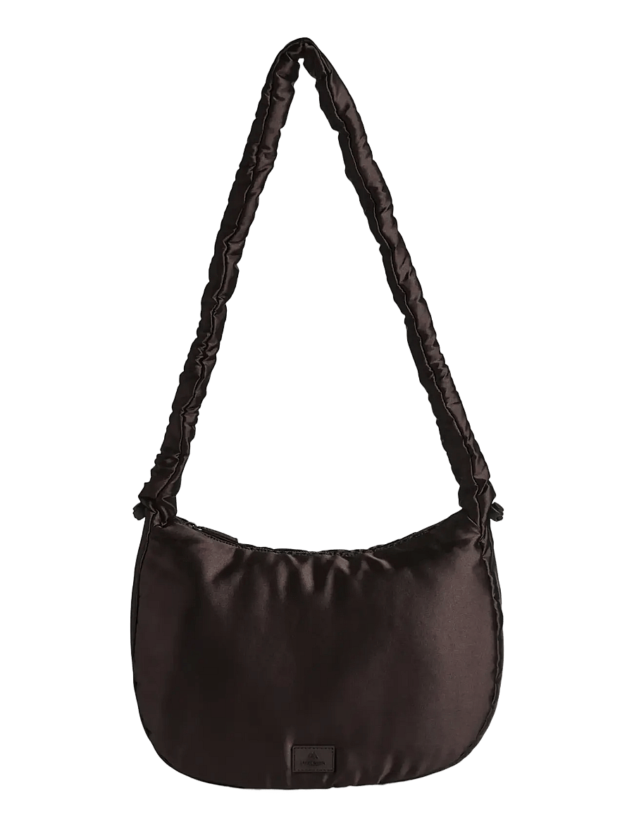 Markberg - GroundMBG Bag, Sateen - handväskor - truffle brown - 4