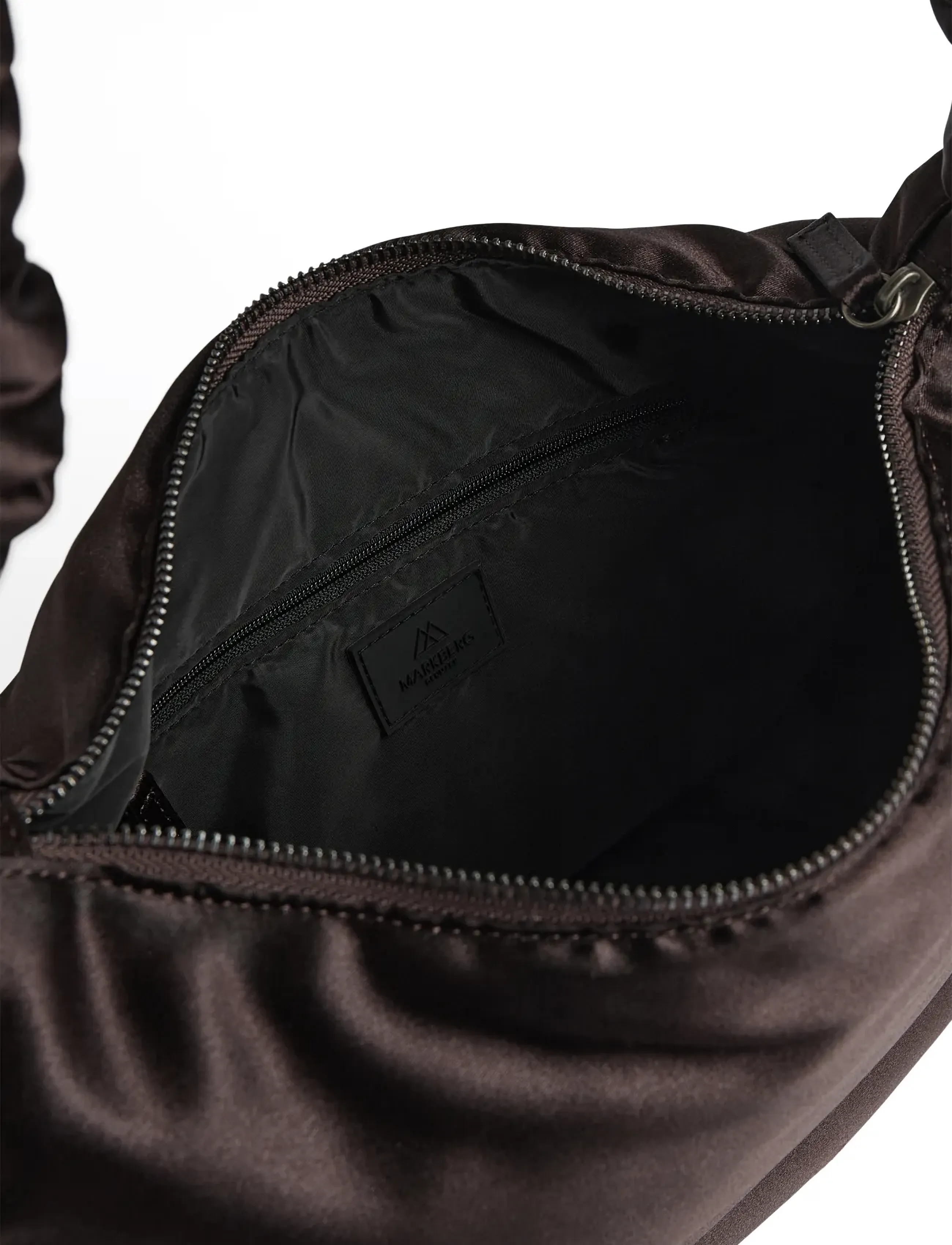 Markberg - GroundMBG Bag, Sateen - handväskor - truffle brown - 5