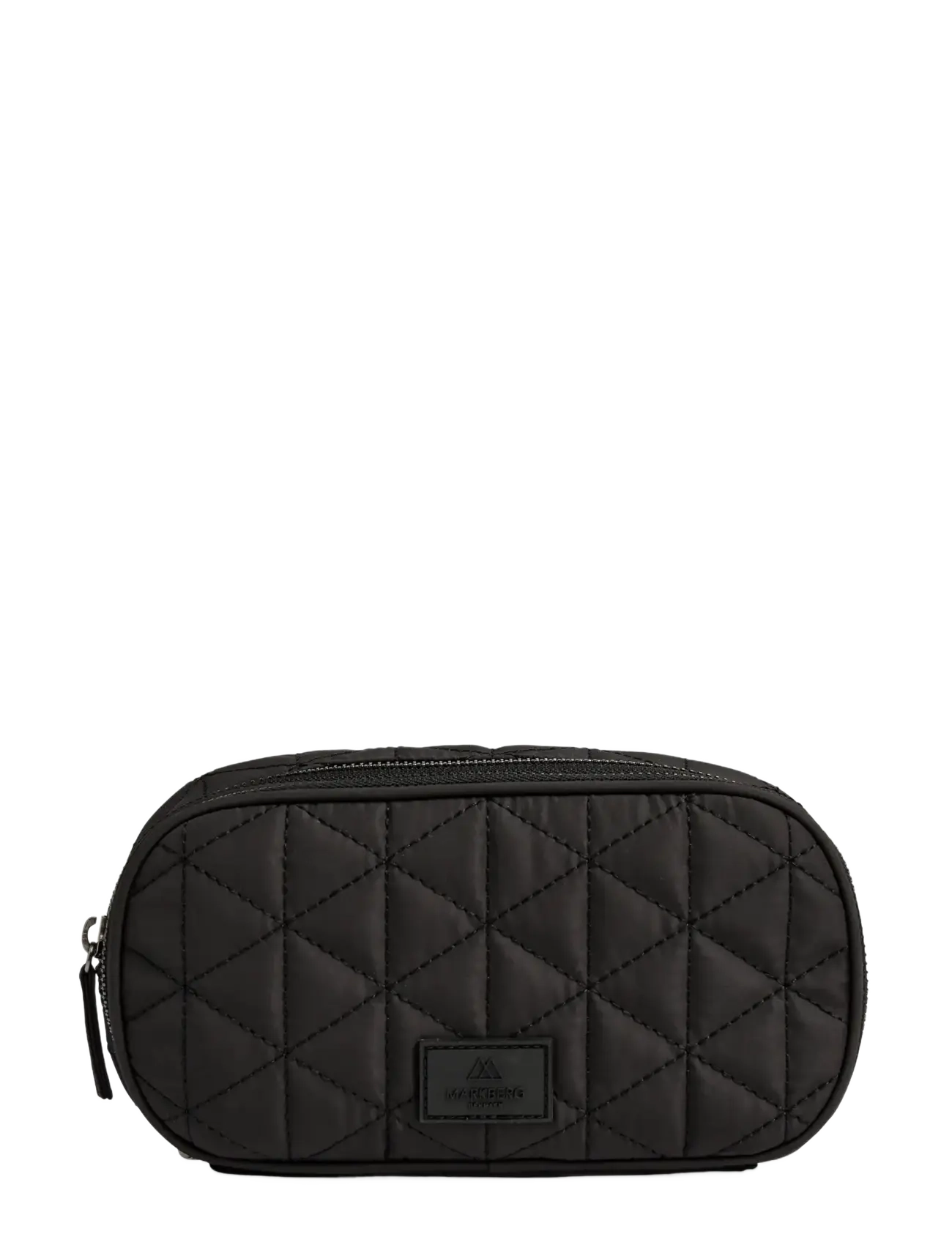 Markberg JustMBG Make-up Purse, Quilt - Kulturtaschen - BLACK / black