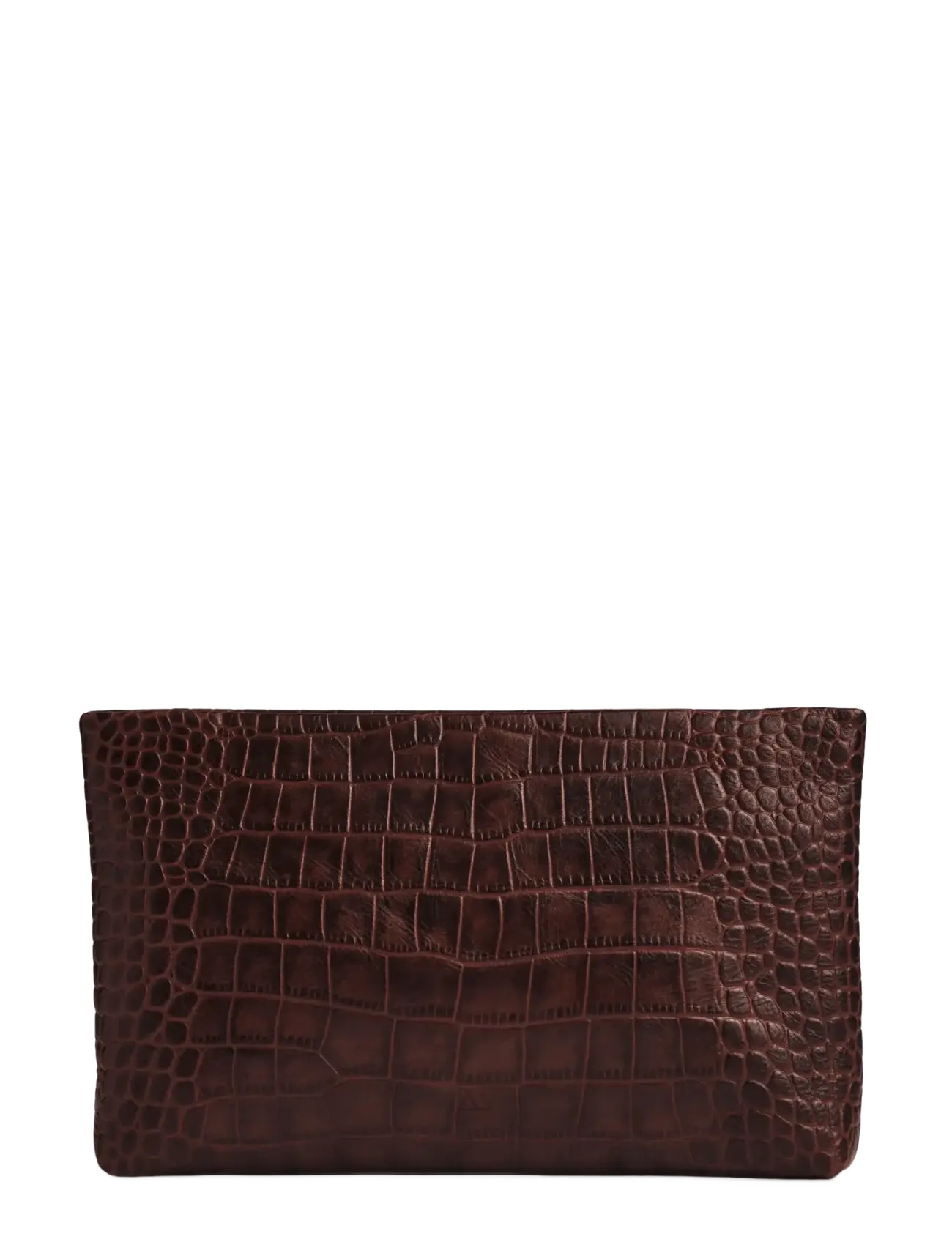 Markberg IlaMBG Clutch, Croco - Danska märken - ESPRESSO BROWN / brown