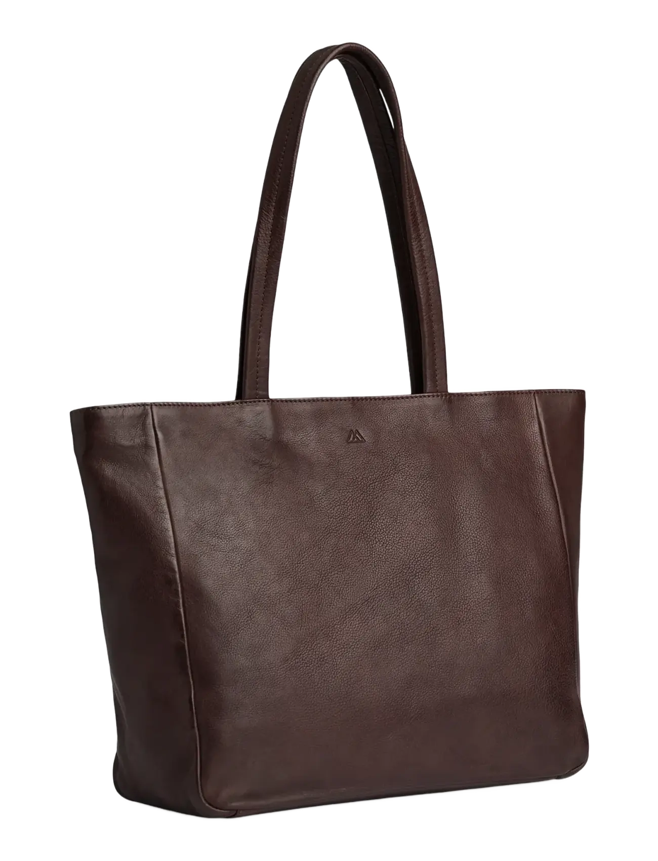 Markberg - EmberMBG Shopper, Soft Vintage - chocolate brown w/br. gold - 2
