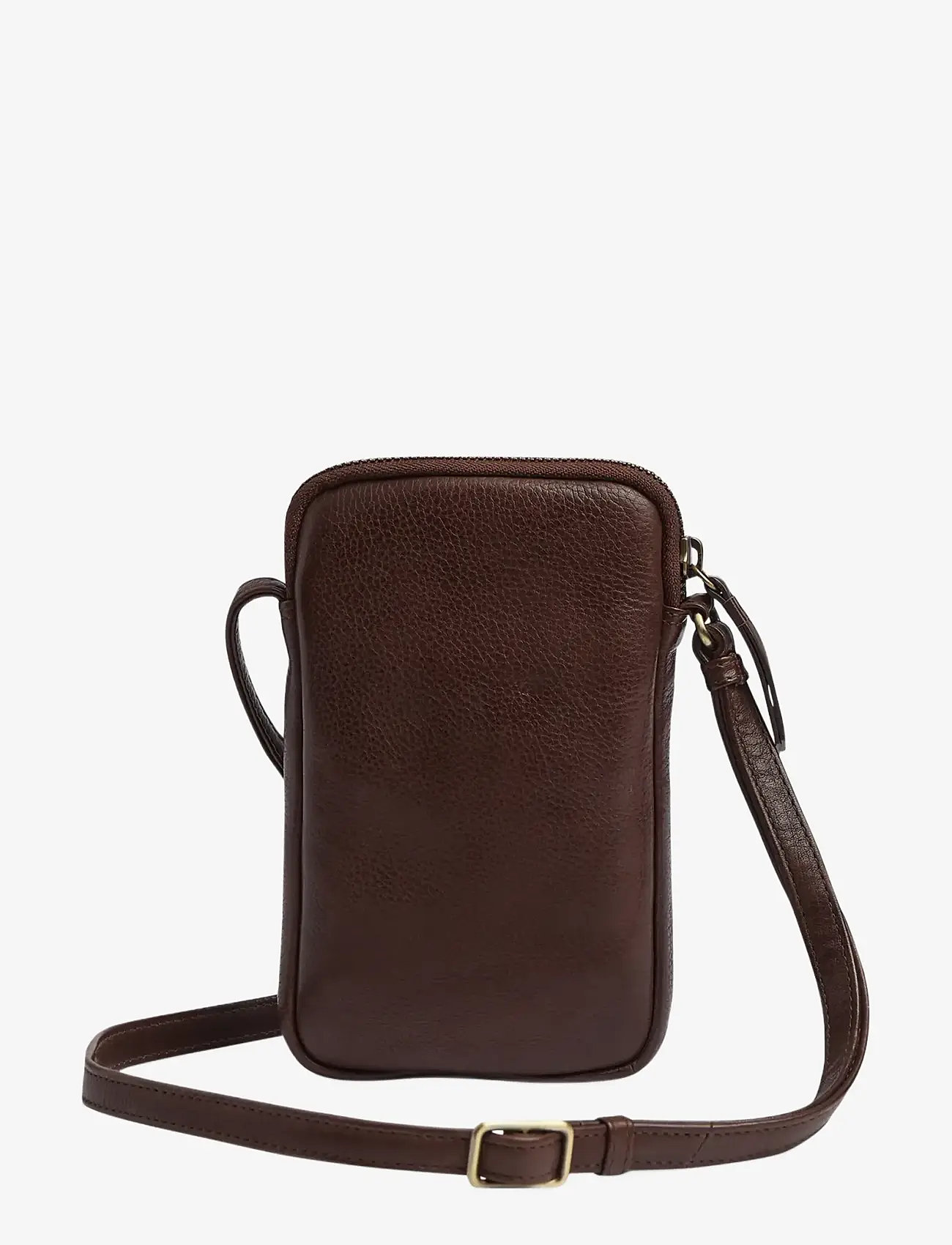 Markberg - RiverMBG Mini Cross. Bag, Vin. - mode trends - chocolate brown w/br. gold - 4
