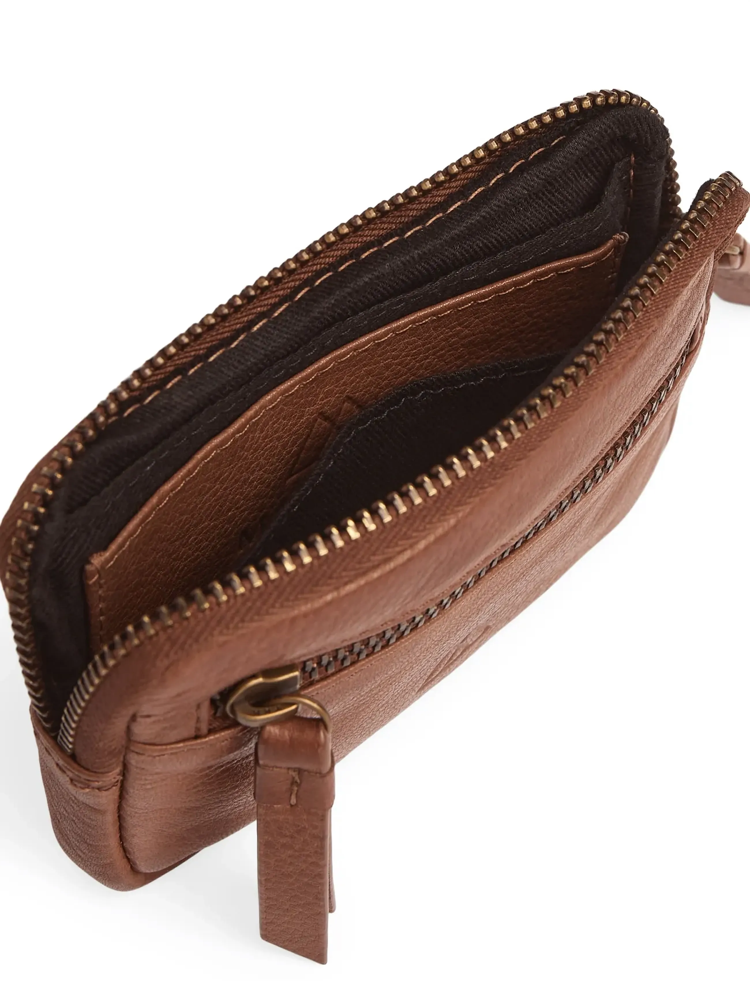 Markberg - RoryMBG Coin Purse, Soft Vint. - cognac w/br. gold - 3