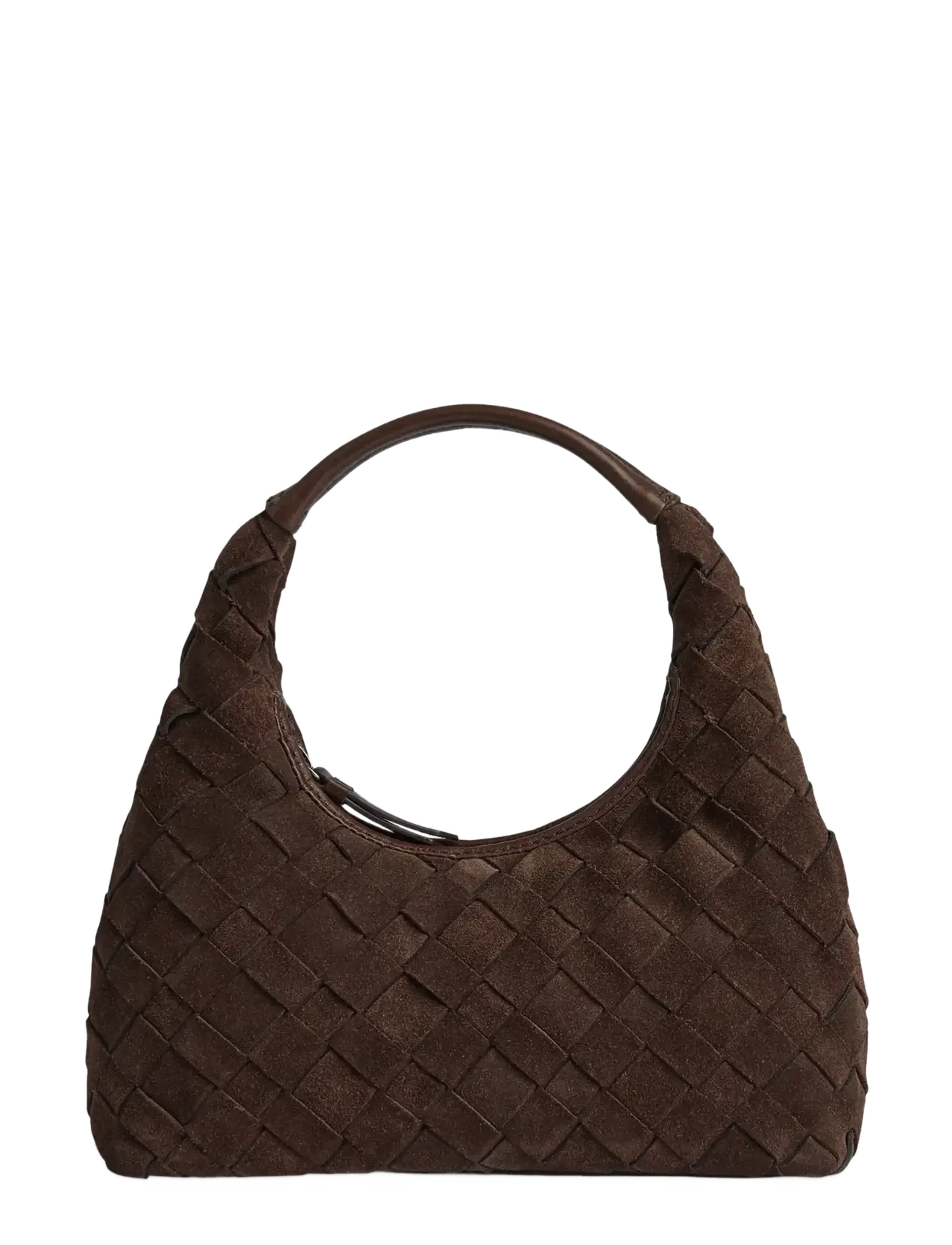 Markberg HaymaMBG Handbag, Sue. Weave - Skuldertasker - DARK BROWN / brown