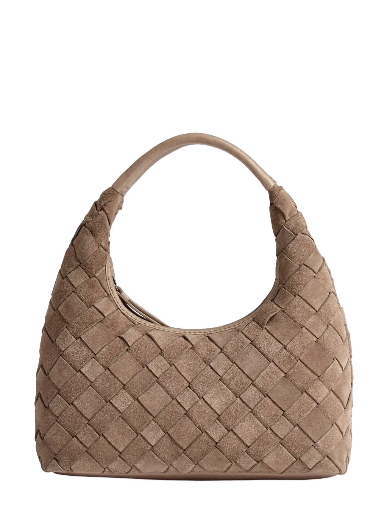 Markberg HaymaMBG Handbag, Sue. Weave - Axelremsväskor - MOCHA MOUSSE / beige