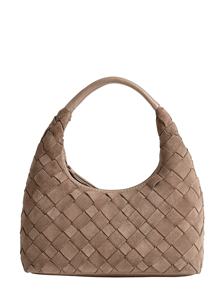 Markberg - HaymaMBG Handbag, Sue. Weave - moetrendid - mocha mousse - 1