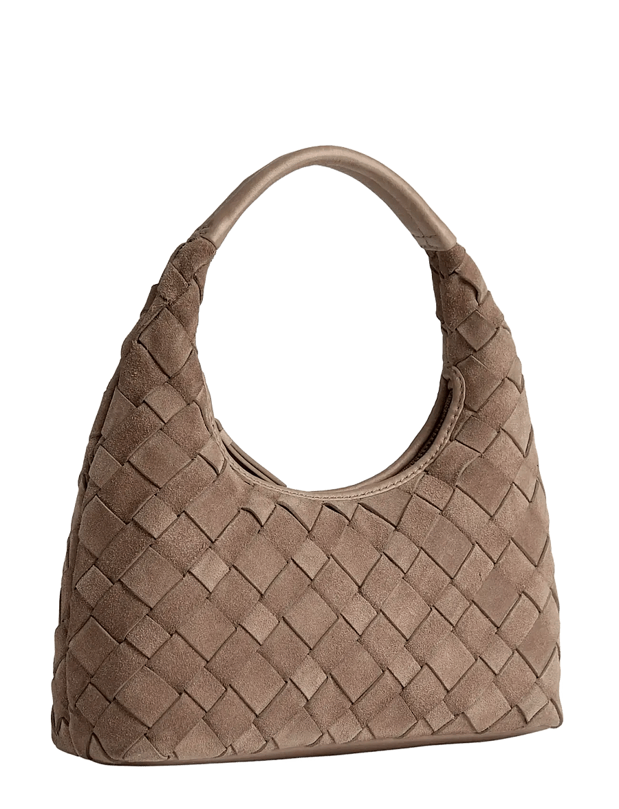 Markberg - HaymaMBG Handbag, Sue. Weave - moetrendid - mocha mousse - 2