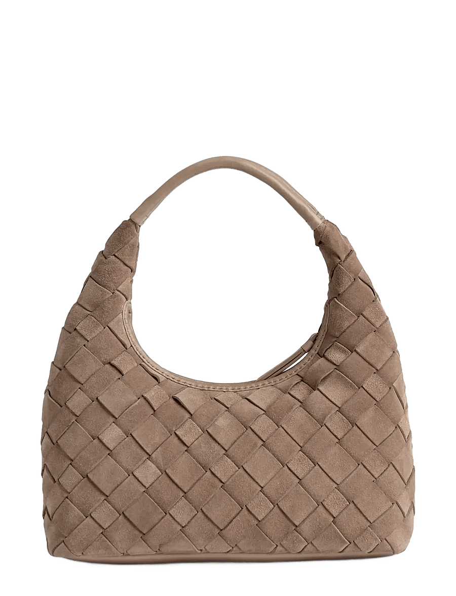 Markberg - HaymaMBG Handbag, Sue. Weave - moetrendid - mocha mousse - 4