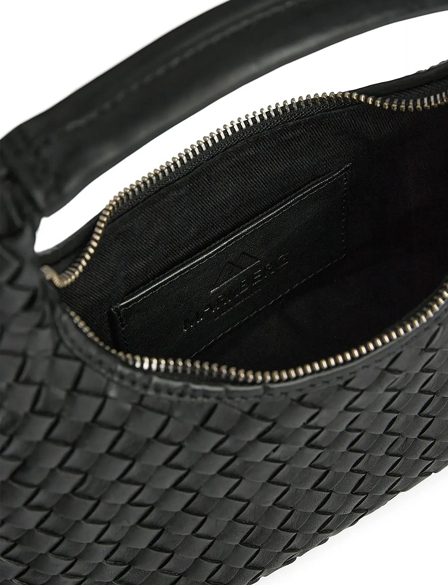 Markberg - HaymaMBG Handbag, Weave - erilised sündmused - black - 5