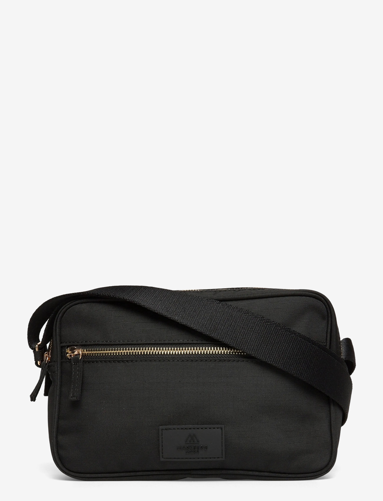 Markberg - FlameMBG Cross. Bag, Rec. - aksessuaarid - black w/gold - 0