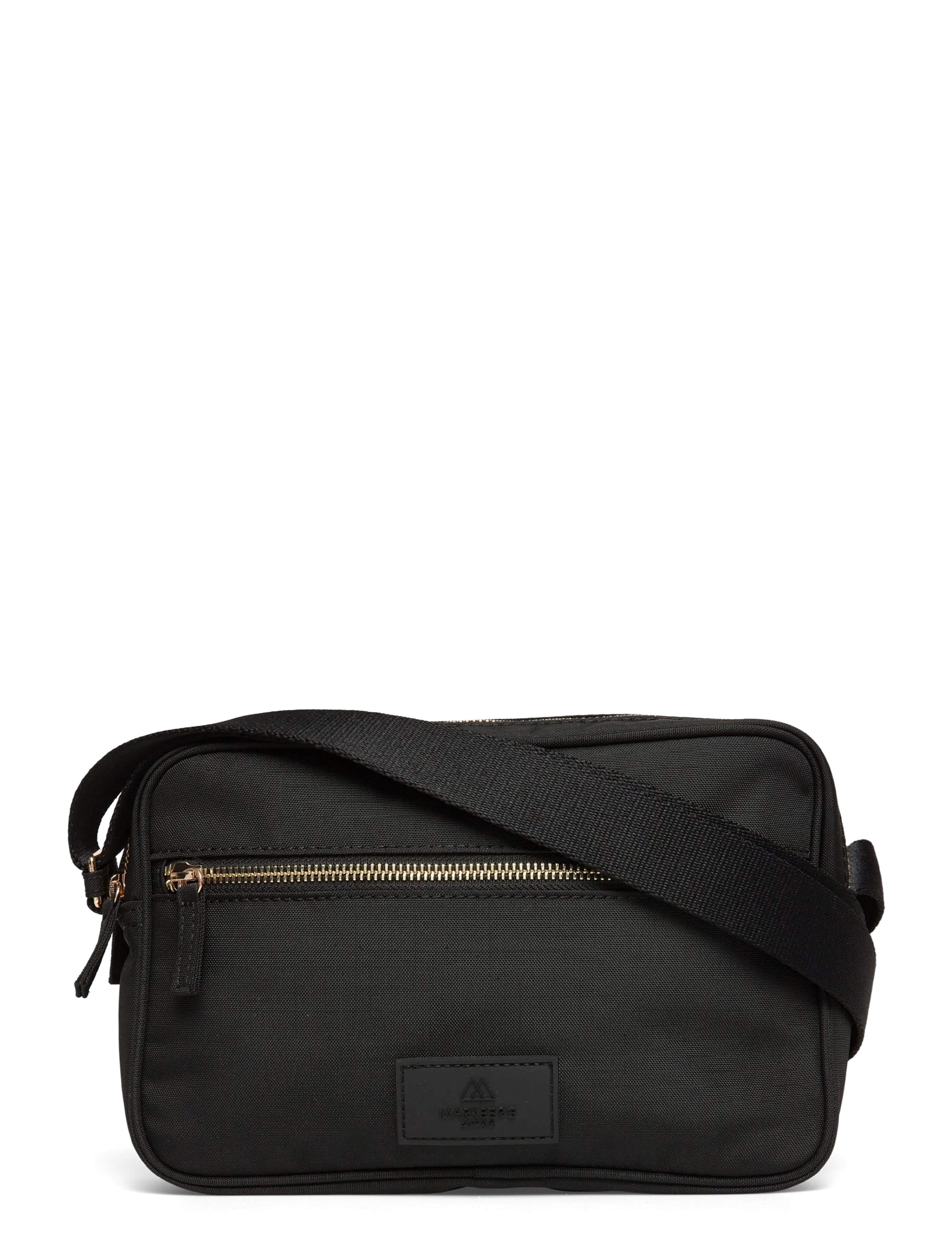 Markberg FlameMBG Cross. Bag, Rec. - Laukut - BLACK W/GOLD / black