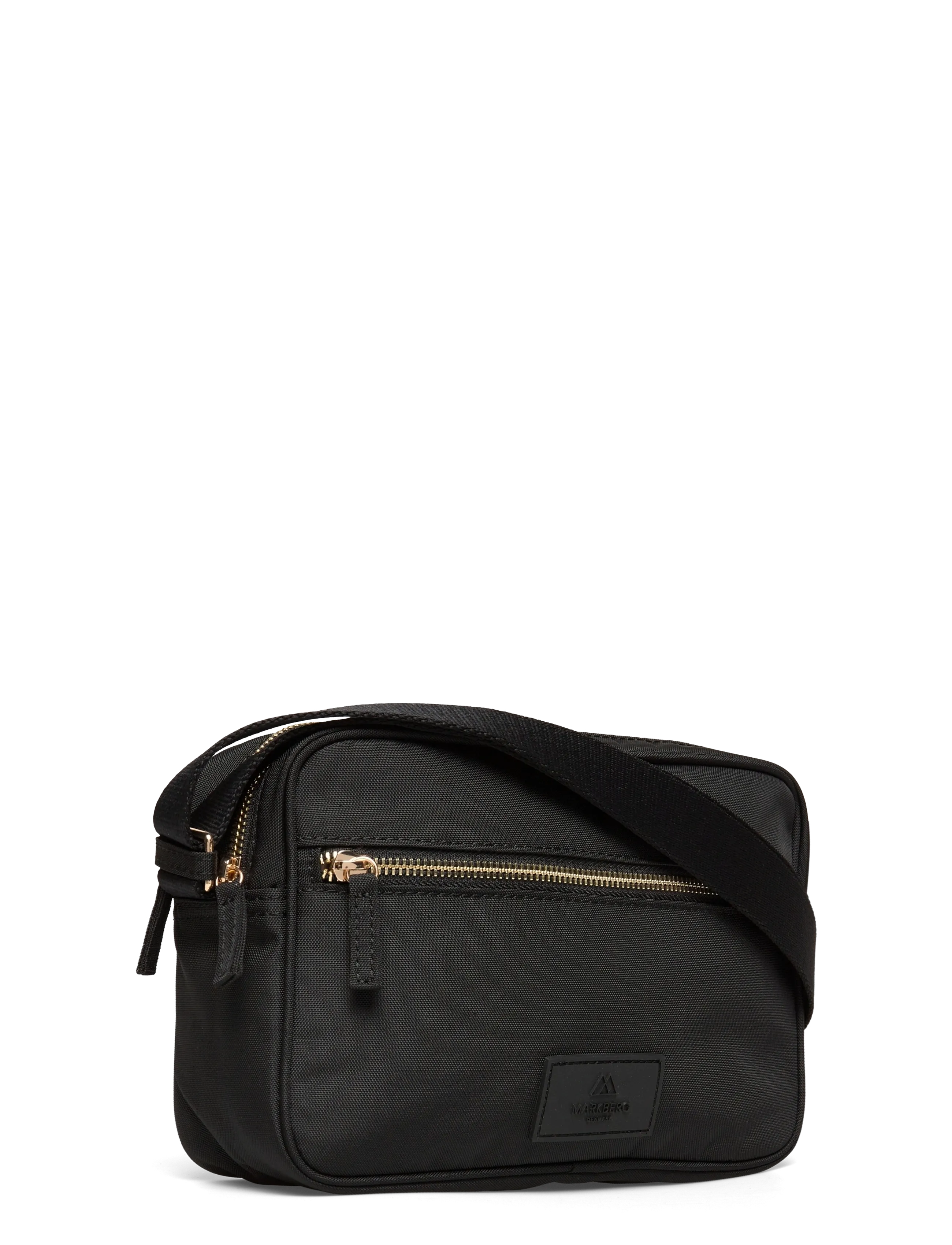 Markberg - FlameMBG Cross. Bag, Rec. - mode trends - black w/gold - 2