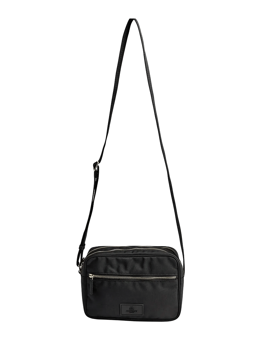 Markberg - FlameMBG Cross. Bag, Rec. - modetrends - black w/gold - 4