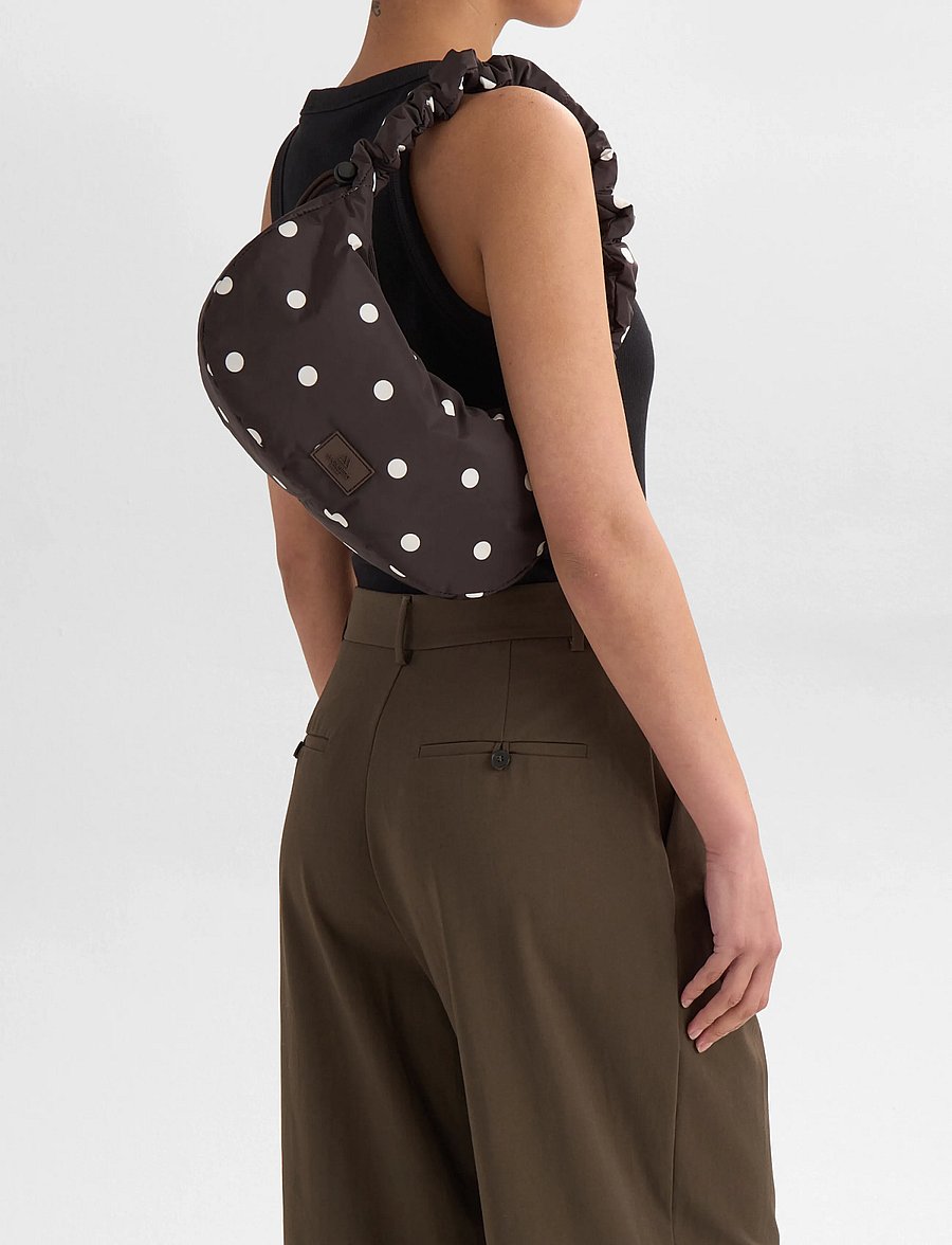 Markberg - CraveMBG Bag, Recycled - mode trends - polka dot, brown - 5