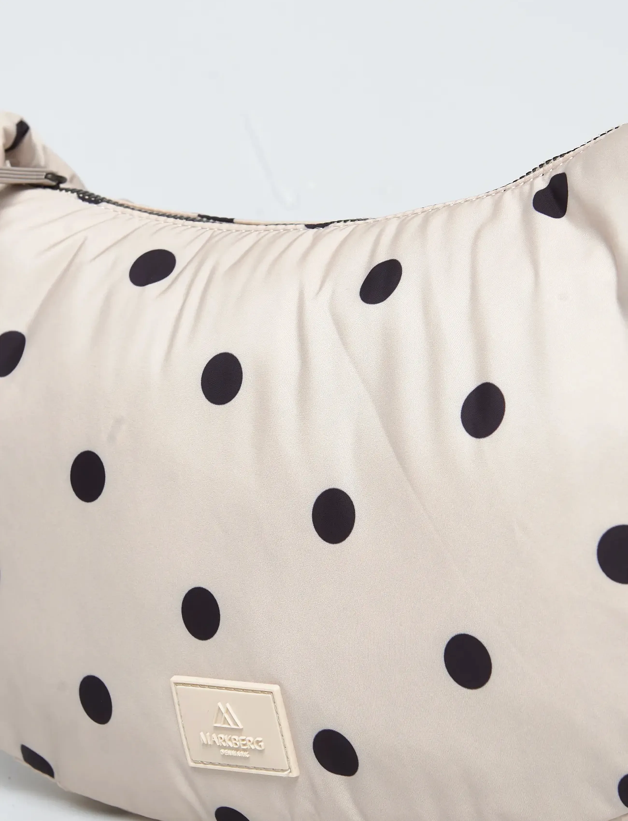 Markberg - CraveMBG Bag, Recycled - axelremsväskor - polka dot, creme - 5
