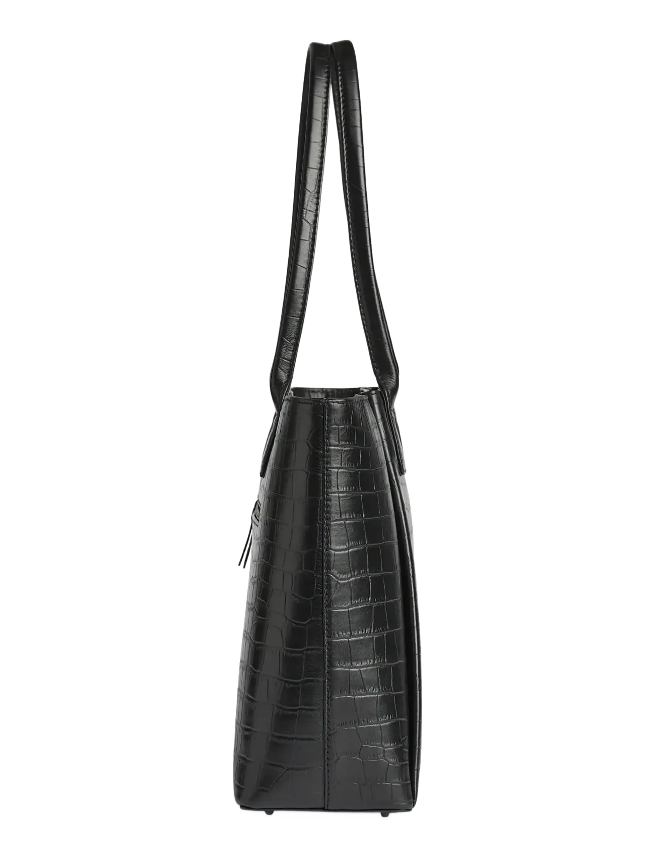 Markberg - SayaMBG Work Bag, Calm Croco - tote bags - black - 2