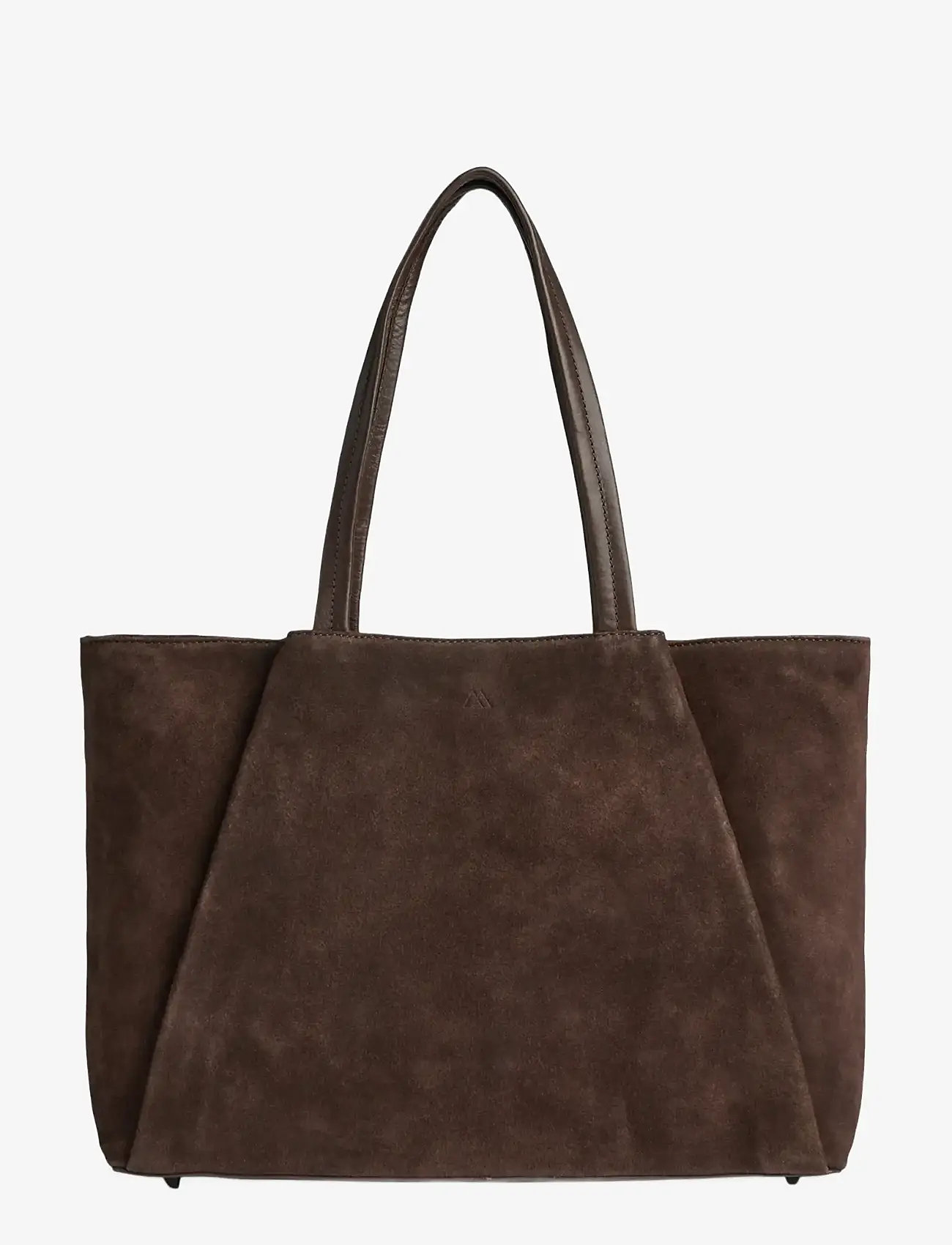 Markberg - SayaMBG Work Bag, Suede - shoppere - dark brown - 1