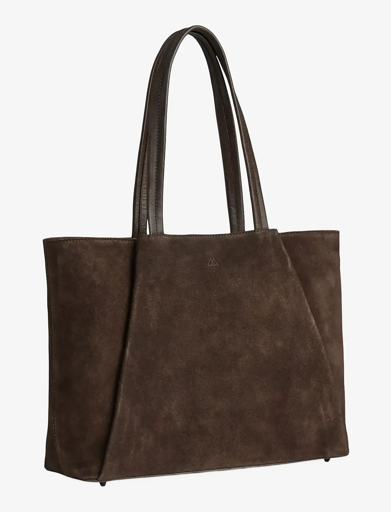 Markberg - SayaMBG Work Bag, Suede - shoppere - dark brown - 2