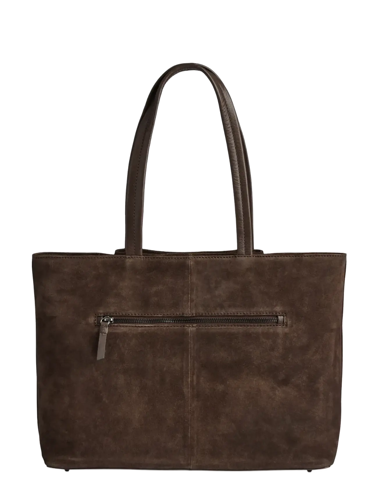 Markberg - SayaMBG Work Bag, Suede - dark brown - 4