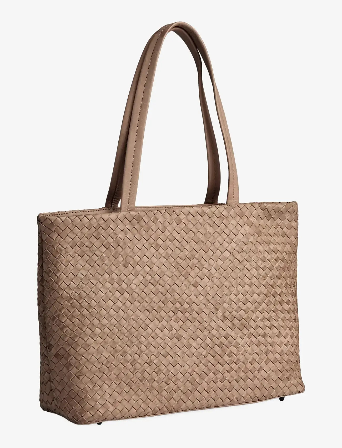 Markberg - SayaMBG Work Bag, Weave - shoppere - mocha mousse - 2