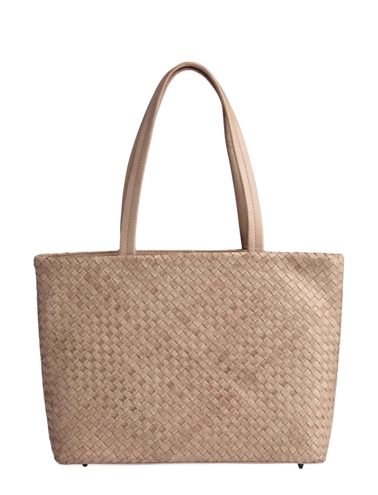 Markberg - SayaMBG Work Bag, Weave - accessoarer - mocha mousse - 4