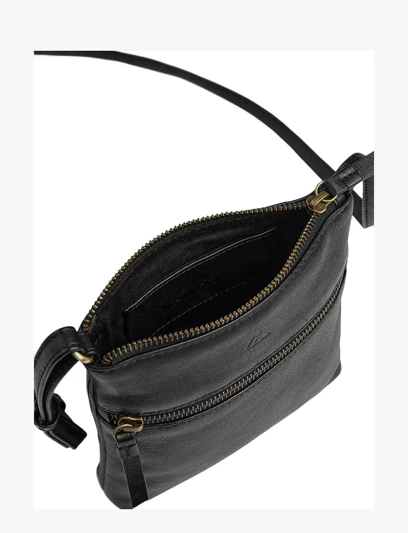 Markberg - ArloMBG Cross. Bag, Soft Vint. - accessoires - black w/br. gold - 5