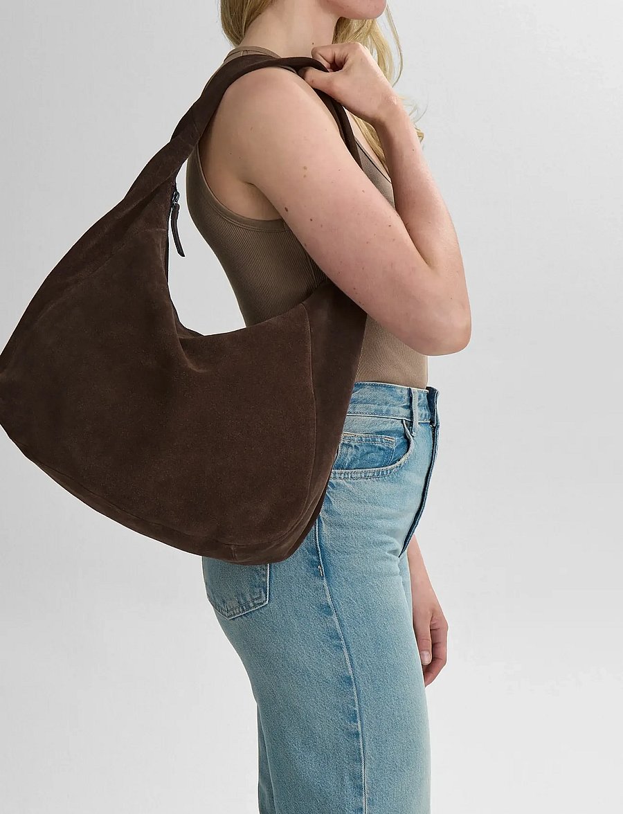 Markberg - SamaraMBG Bag, Suede - besondere anlässe - dark brown - 0