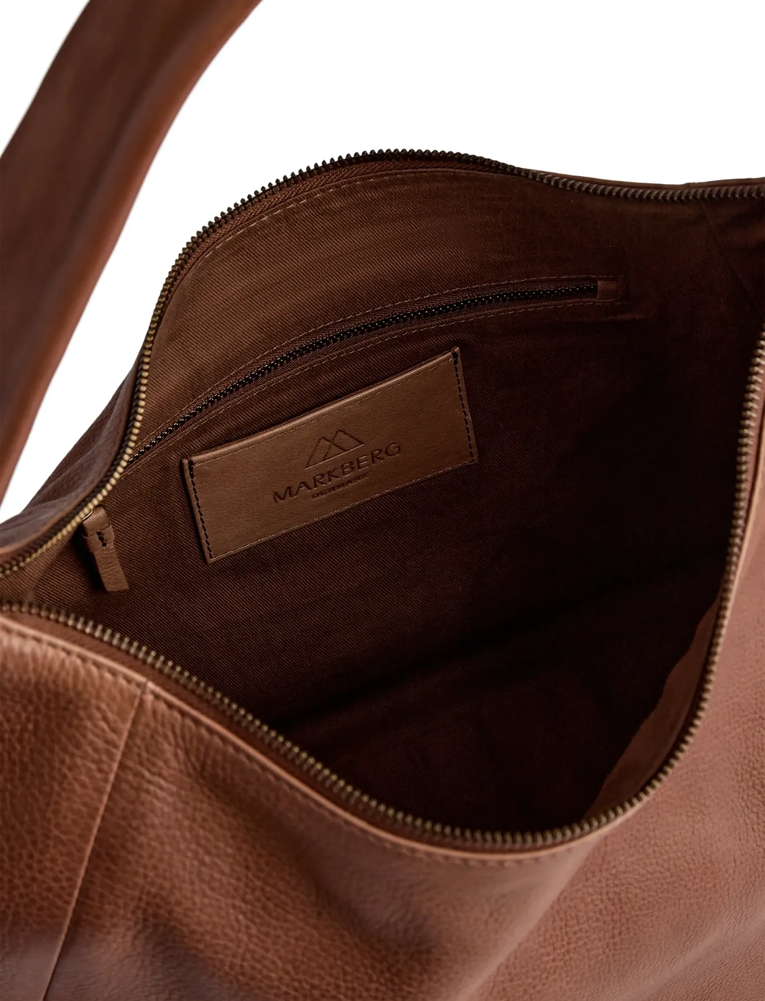 Markberg - SamaraMBG Bag, Soft Vintage - shoppere - cognac w/br. gold - 5