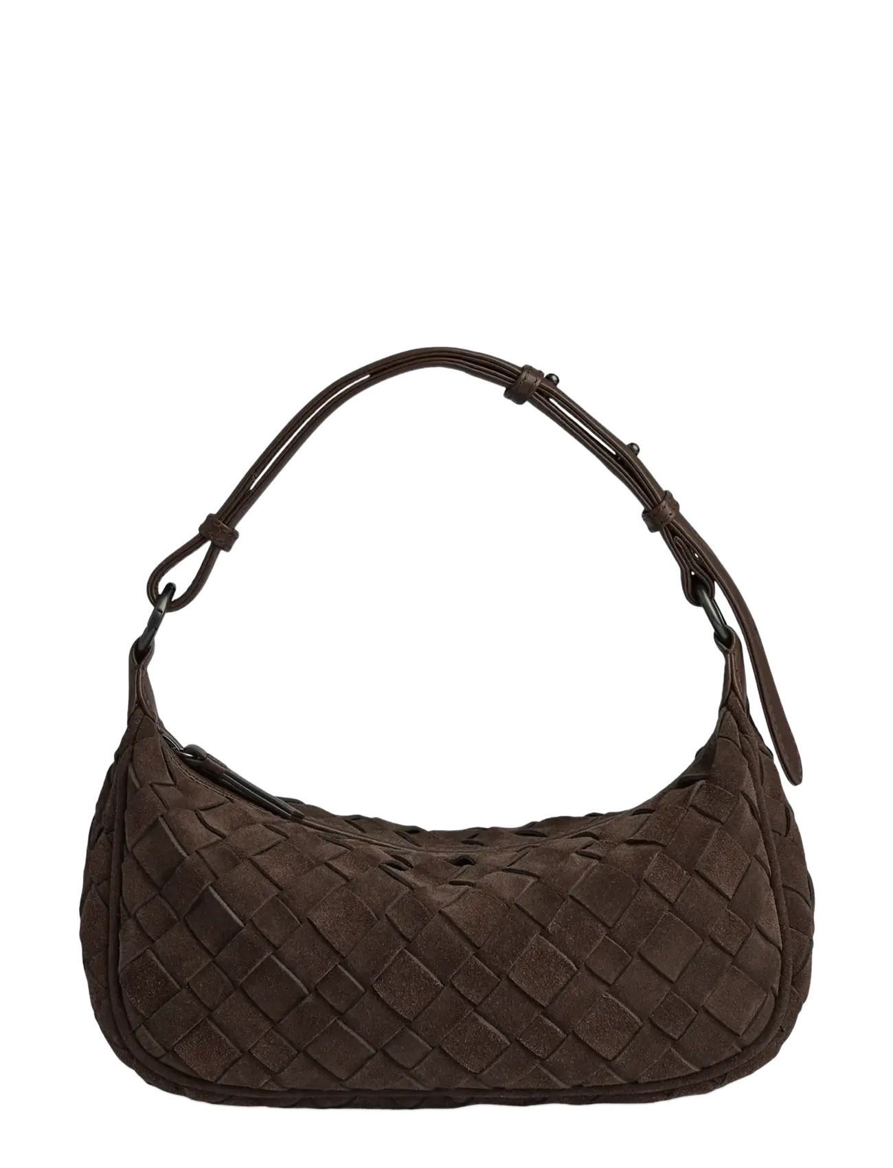 Markberg Mini MuseMBG Bag, Sue. Weave - Handväskor - DARK BROWN / brown
