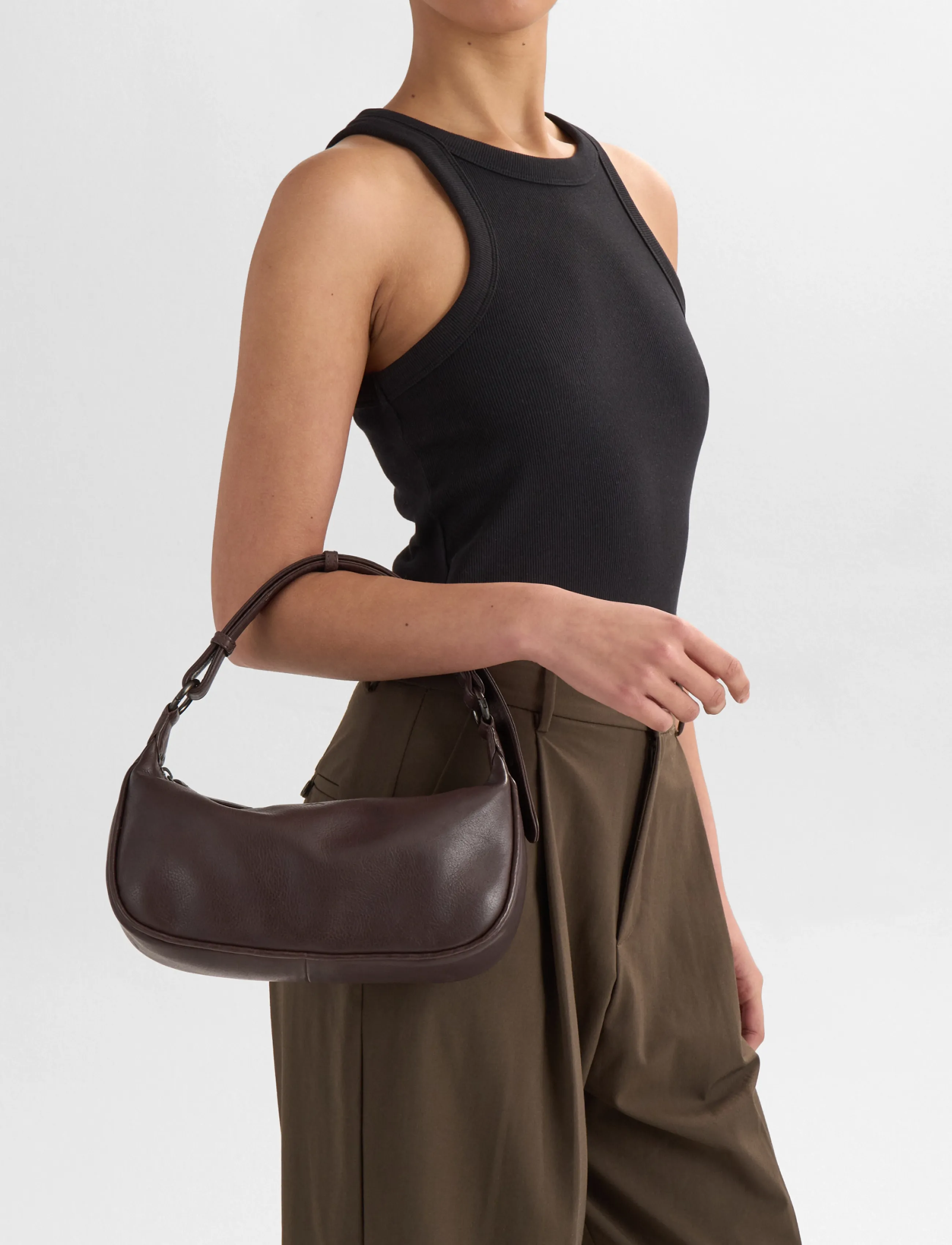 Markberg Mini Musembg Bag, Soft Vintage, Kvinder, Mini Baguette Taske, Brun, Str: ONE SIZE