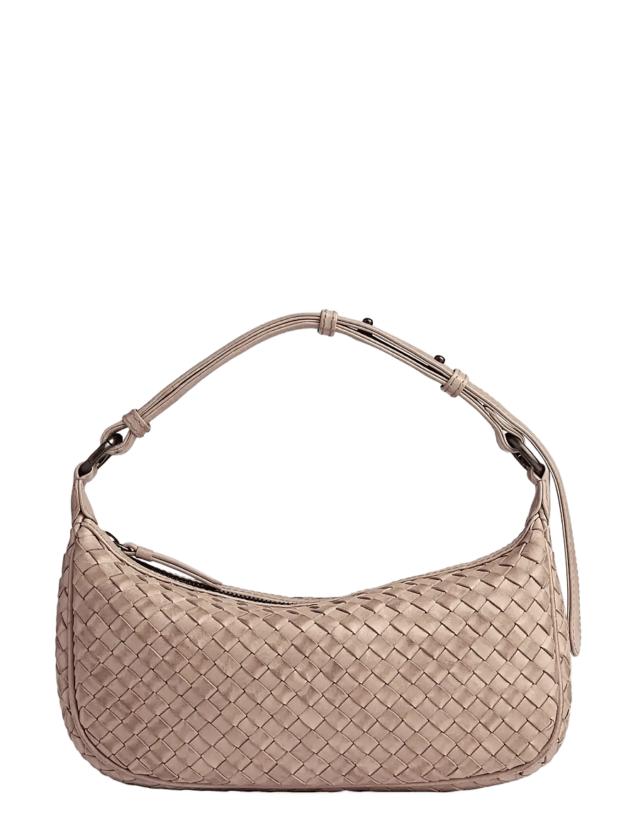 Markberg - Mini MuseMBG Bag, Weave - modetrends - mocha mousse - 0
