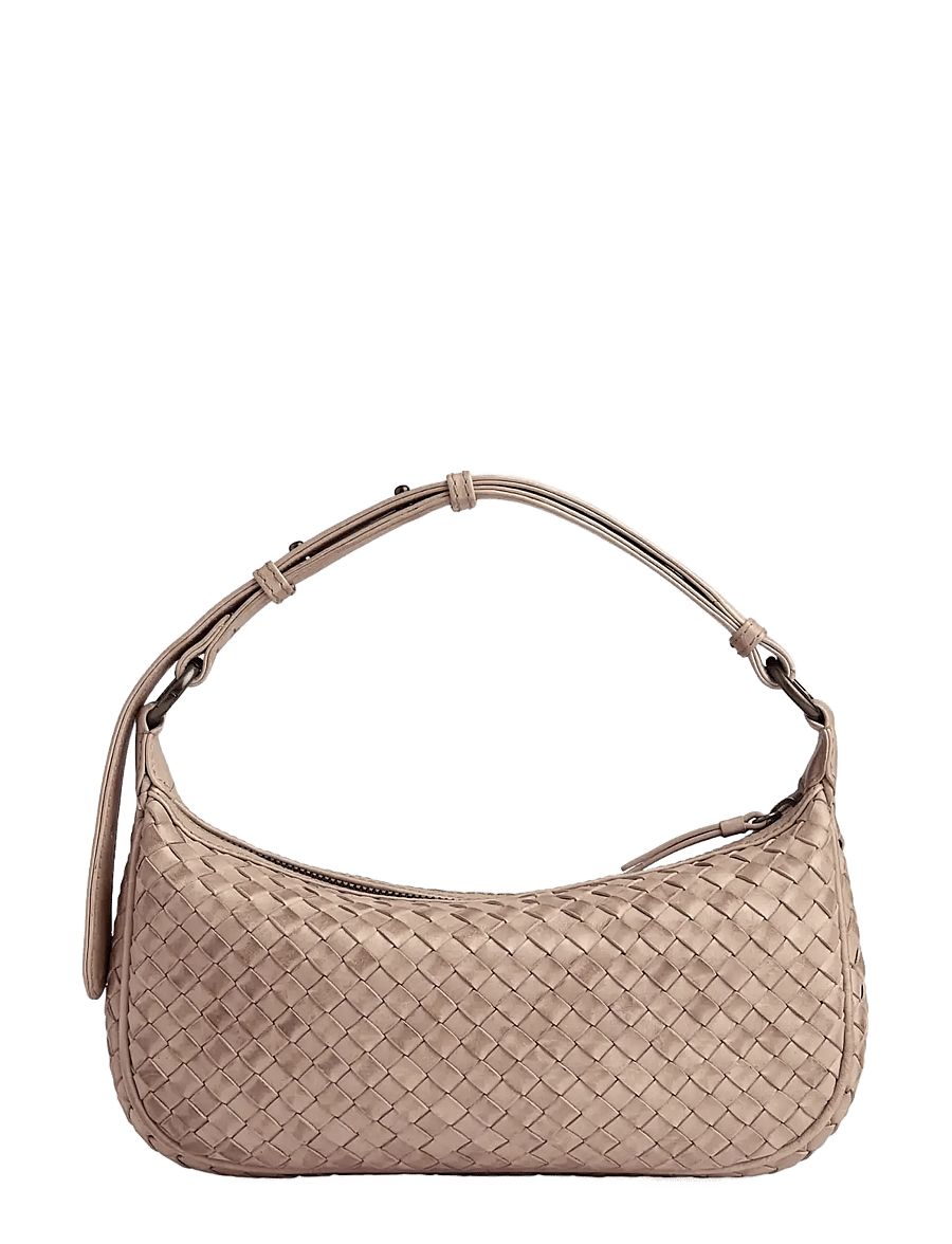 Markberg - Mini MuseMBG Bag, Weave - modetrends - mocha mousse - 3