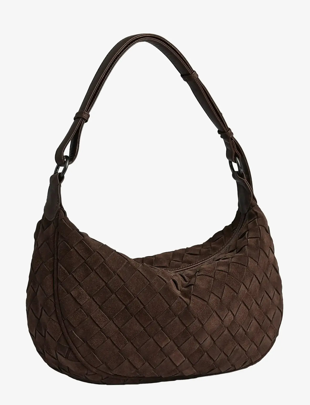 Markberg - MuseMBG Bag, Suede Weave - akcesoria - dark brown - 2