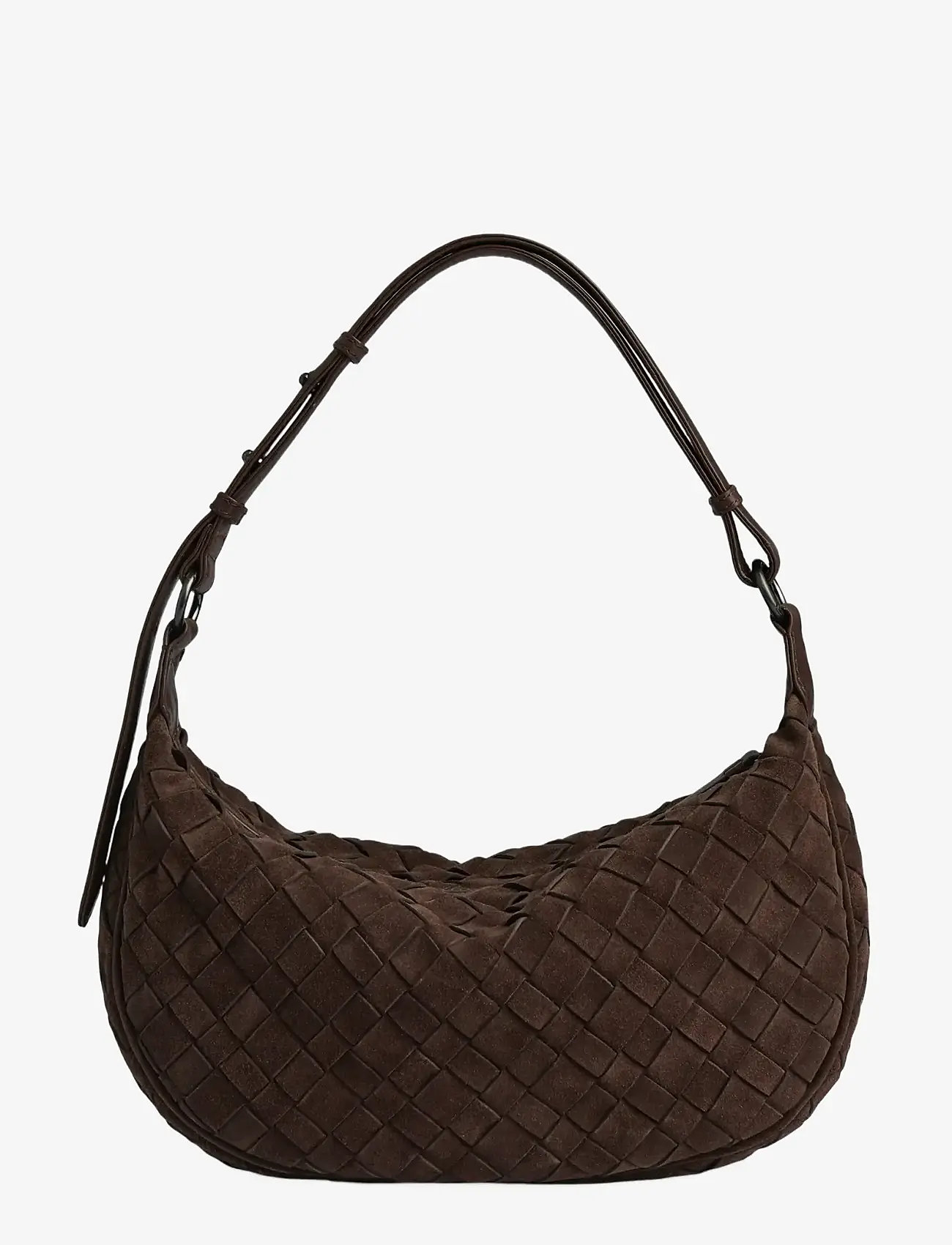 Markberg - MuseMBG Bag, Suede Weave - akcesoria - dark brown - 4