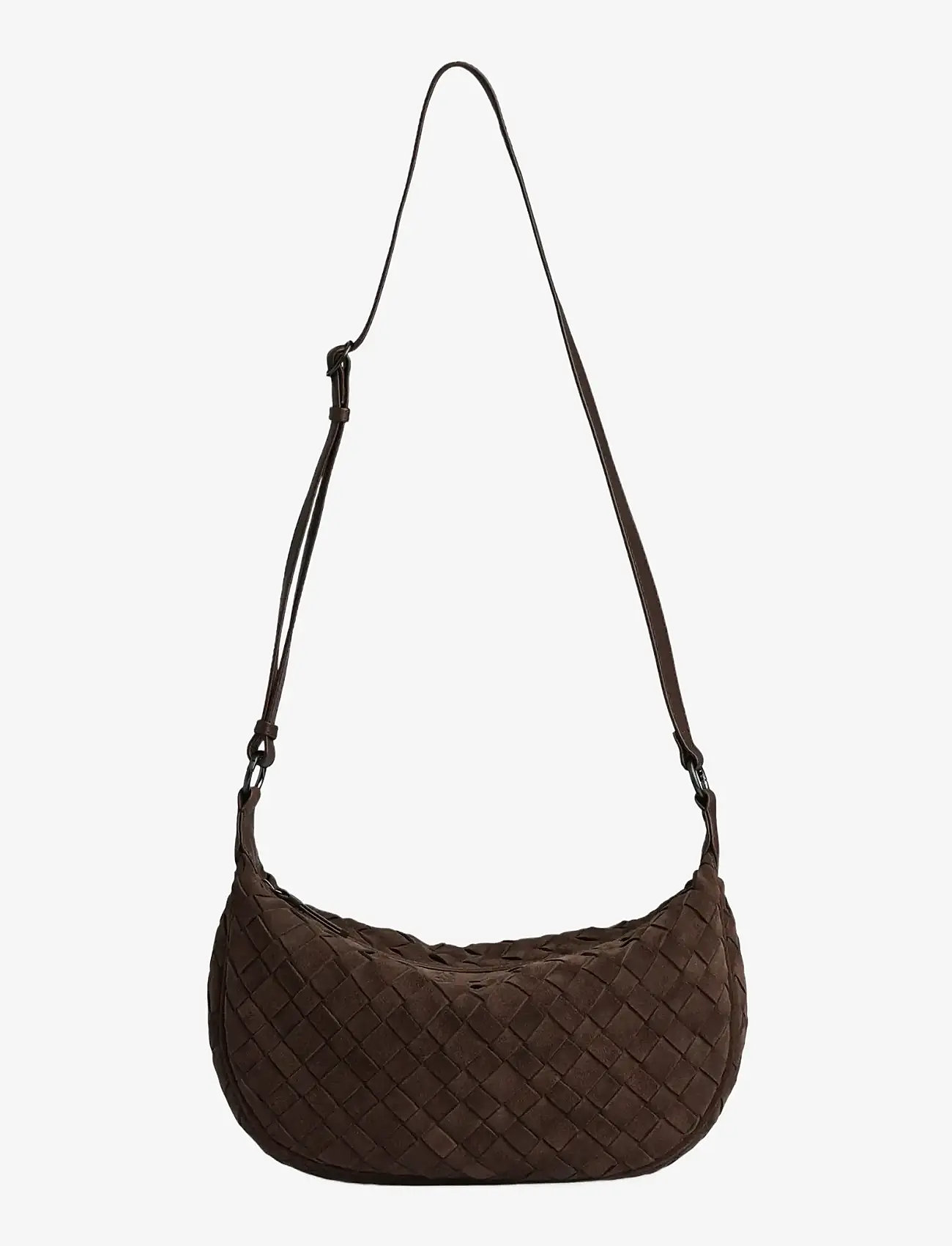 Markberg - MuseMBG Bag, Suede Weave - akcesoria - dark brown - 5