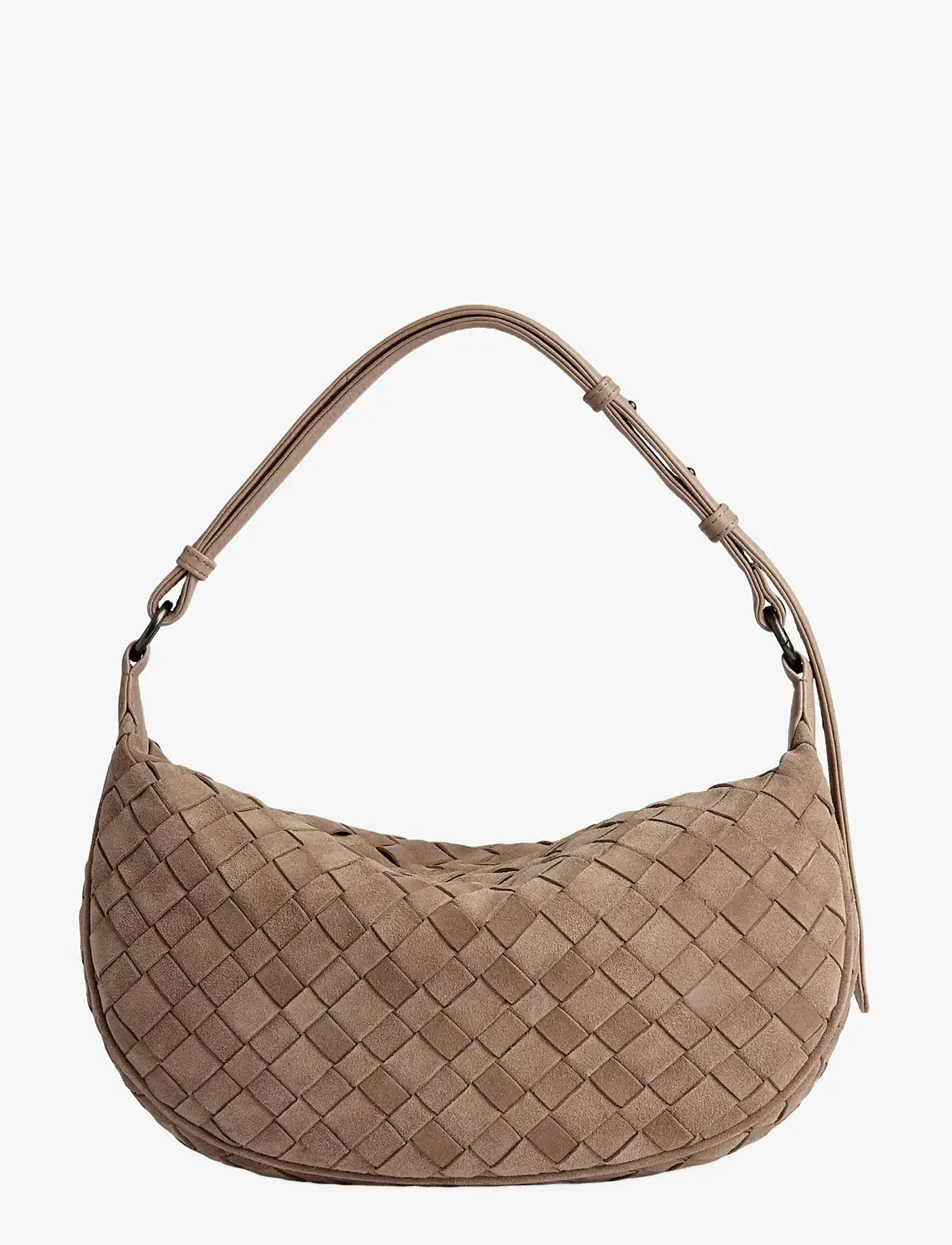 Markberg - MuseMBG Bag, Suede Weave - mode trends - mocha mousse - 1