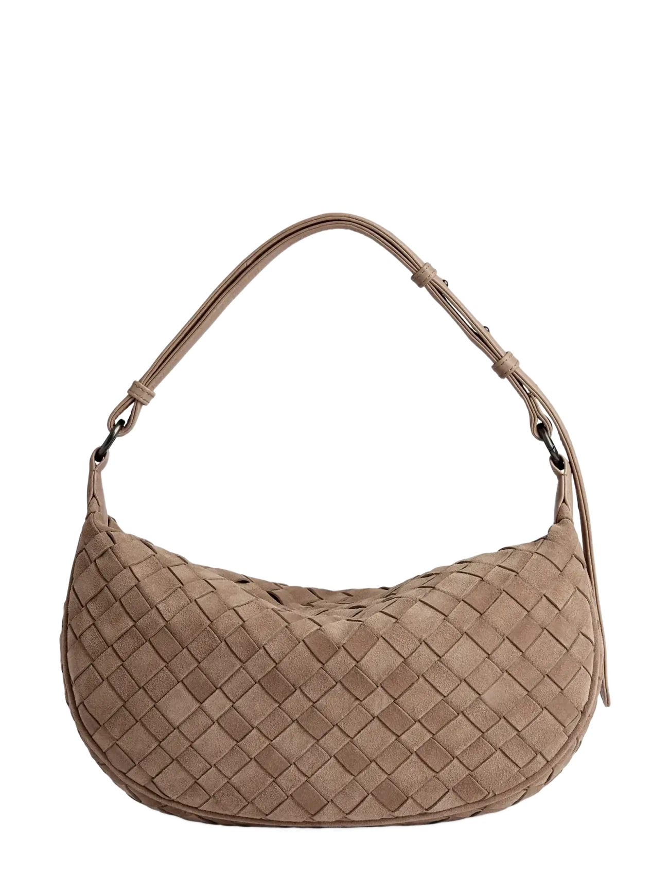 Markberg MuseMBG Bag, Suede Weave - Laukut - MOCHA MOUSSE / beige