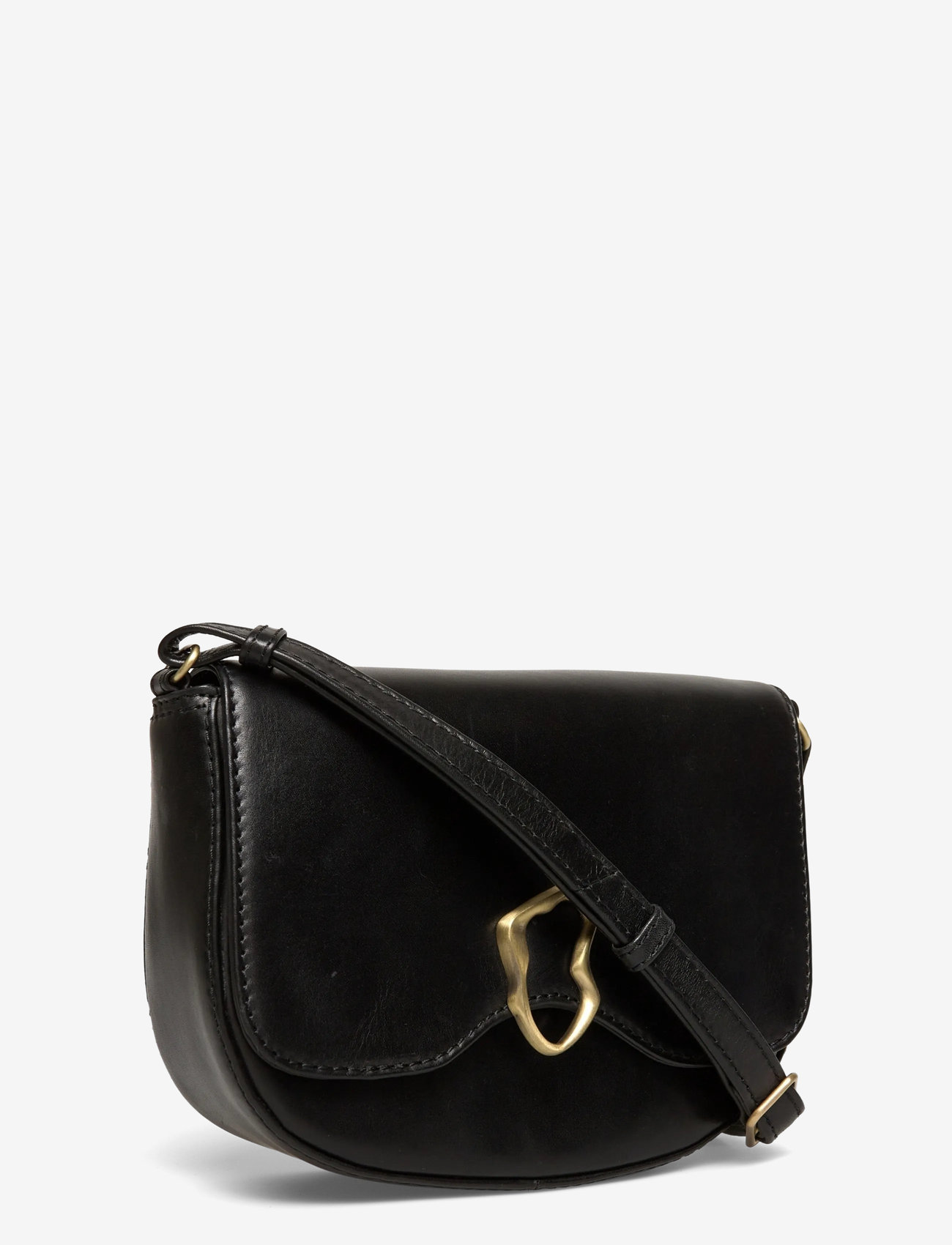 Markberg - KadenMBG Cross. Bag, Antique - fashion trends - black w/br. gold - 2