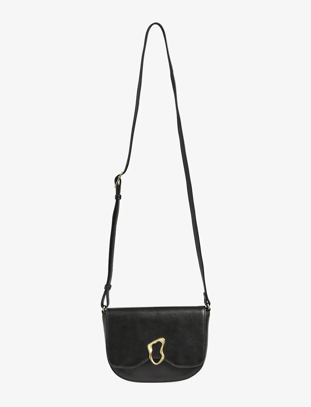 Markberg - KadenMBG Cross. Bag, Antique - fashion trends - black w/br. gold - 3