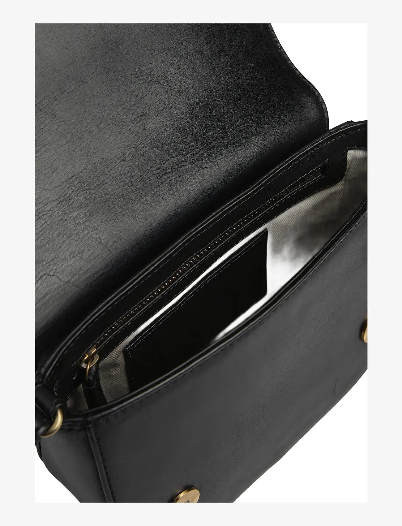 Markberg - KadenMBG Cross. Bag, Antique - fashion trends - black w/br. gold - 5