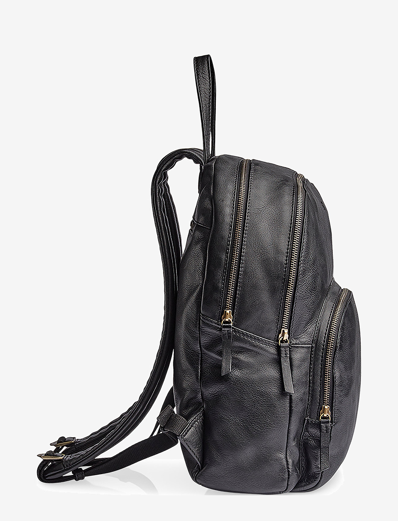 Markberg - StormMBG Backpack, Soft Vin. - black w/br. gold - 3