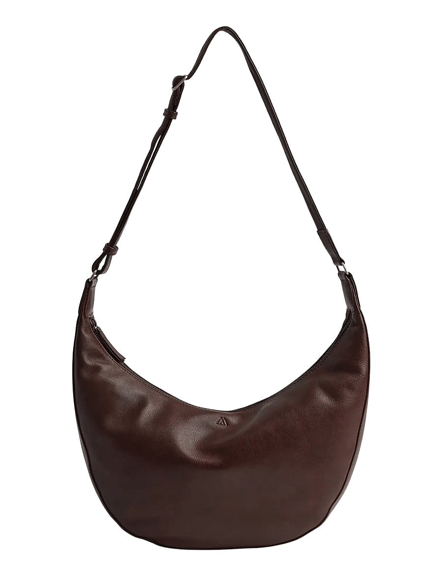 Markberg - CoreMBG Cross. Bag, Soft Vint. - modetrends - chocolate brown w/br. gold - 0