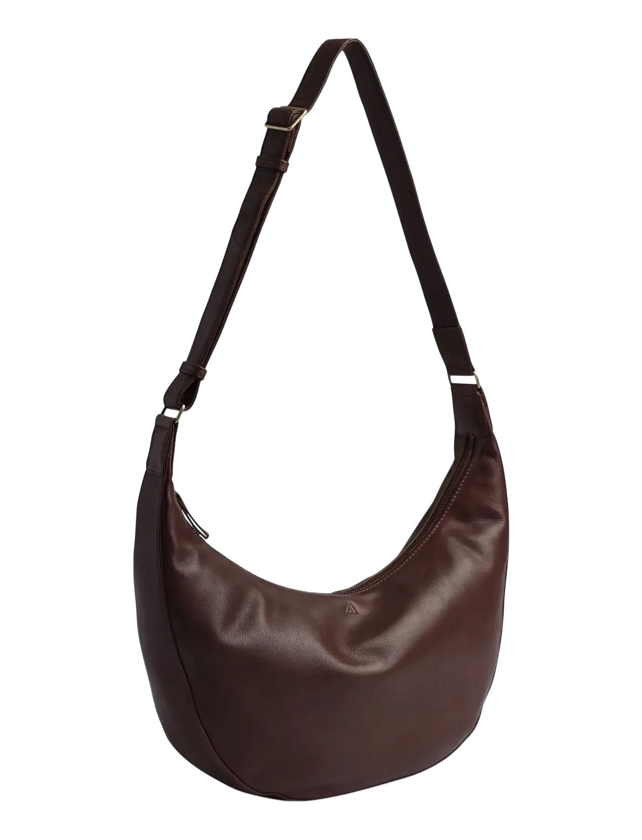 Markberg - CoreMBG Cross. Bag, Soft Vint. - chocolate brown w/br. gold - 1