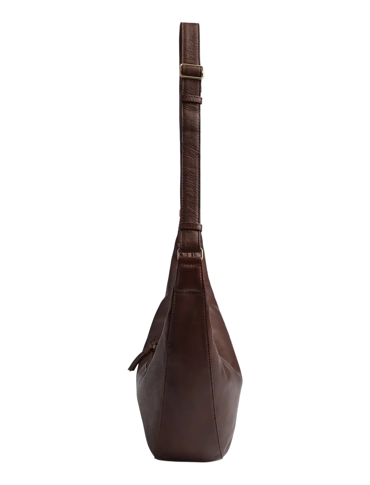 Markberg - CoreMBG Cross. Bag, Soft Vint. - chocolate brown w/br. gold - 2