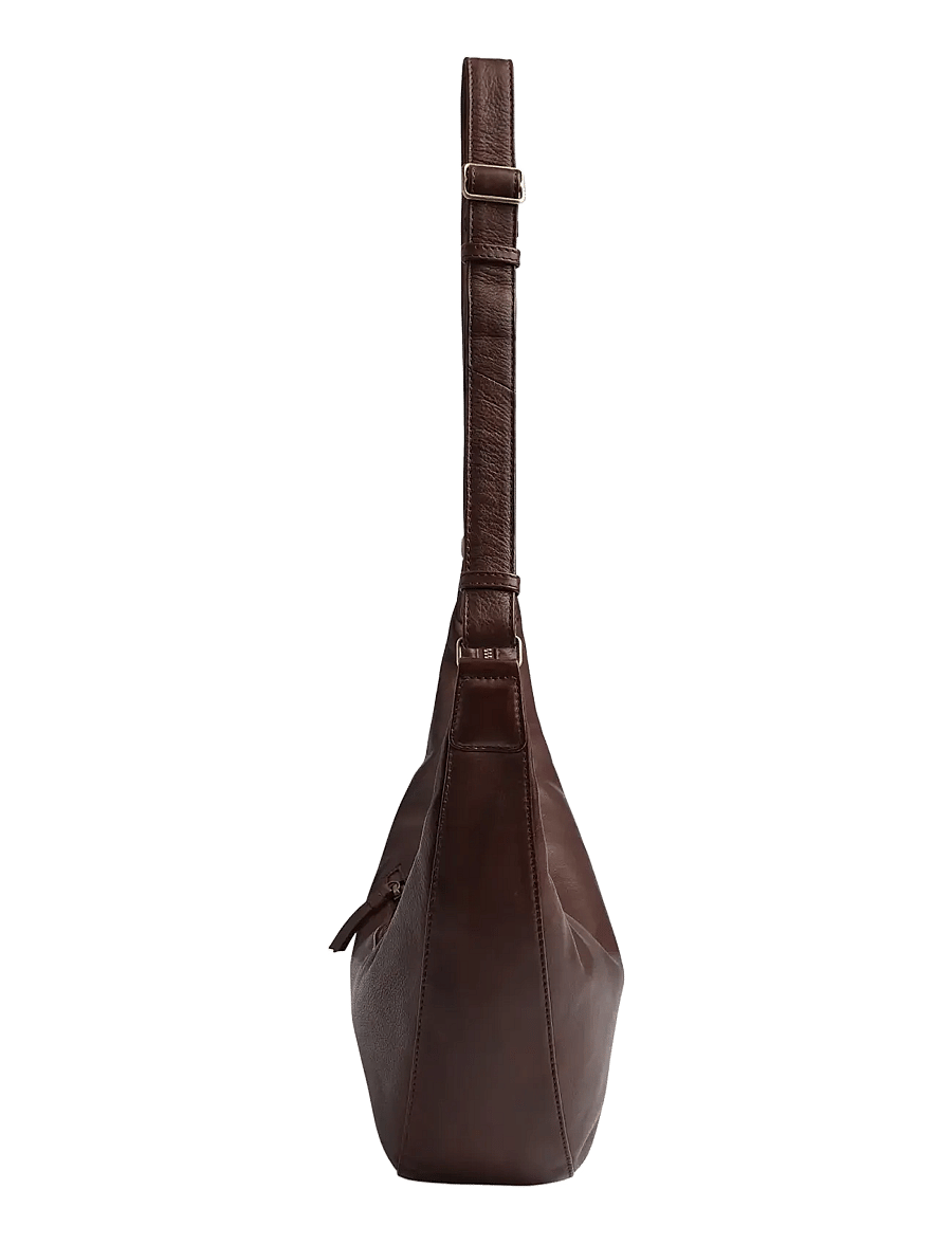 Markberg - CoreMBG Cross. Bag, Soft Vint. - modetrends - chocolate brown w/br. gold - 2