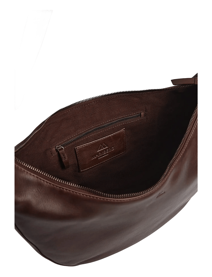 Markberg - CoreMBG Cross. Bag, Soft Vint. - modetrends - chocolate brown w/br. gold - 4