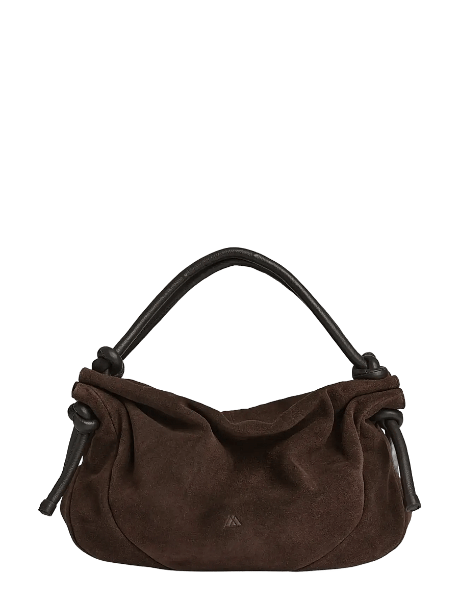 Markberg - ZaharaMBG Handbag, Suede - særlige begivenheder - dark brown - 1