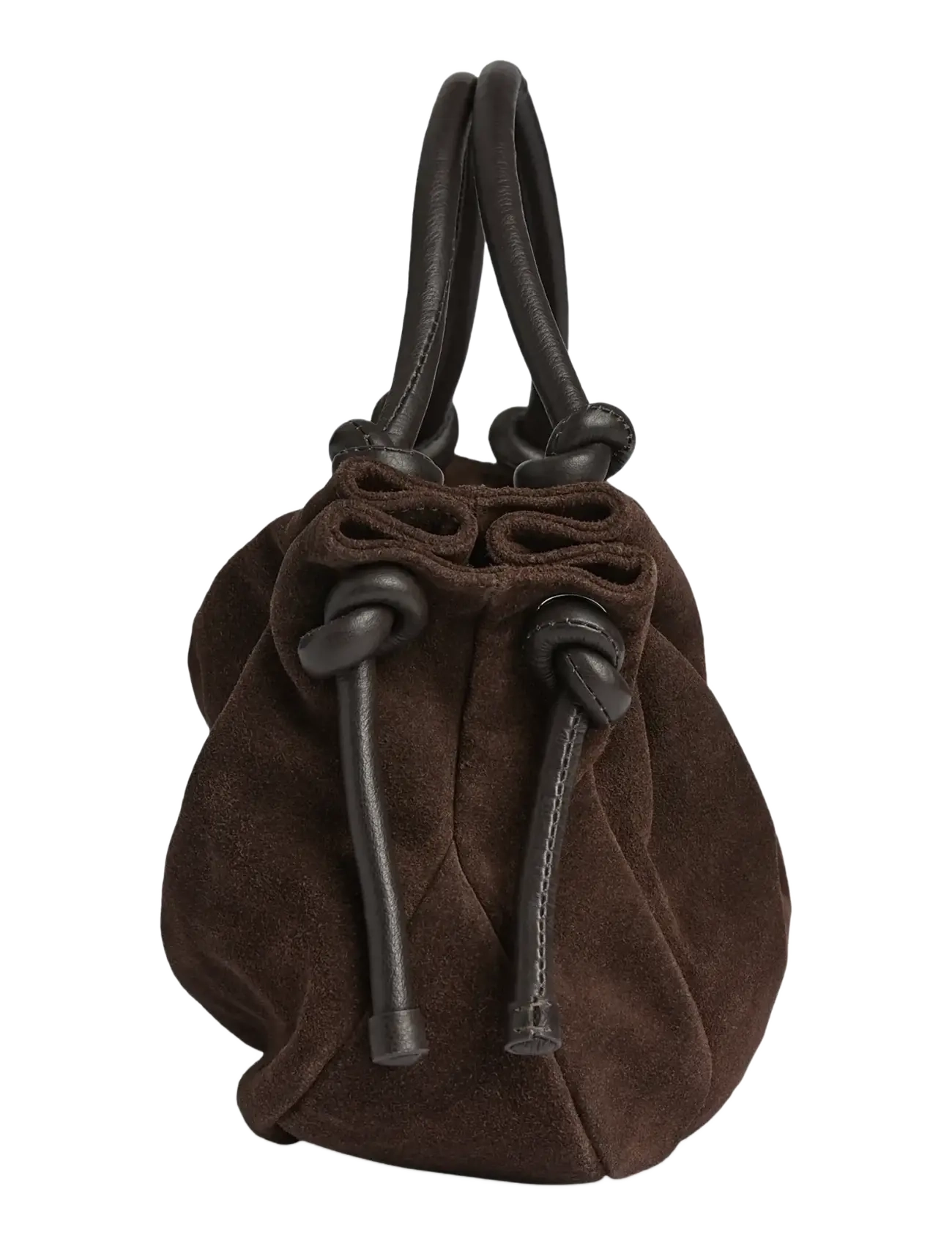 Markberg - ZaharaMBG Handbag, Suede - særlige begivenheder - dark brown - 3